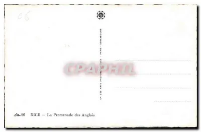 Nice — Promenada Anglika — wydawca AP.96 — Rewers