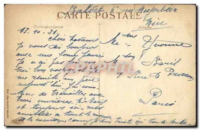 NICE - Widok między kwiatami — Wydawnictwo Biletra, nr 142 — Rewers