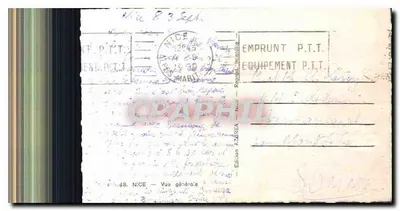 Nice — Widok ogólny — Wydawnictwo AZZAREA n°48 — Rewers