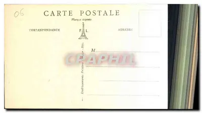 Antibes (A.-M.) — Un angolo del Capo al tramonto — FL — Verso