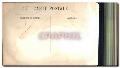 Kap Ferrat i Północna Półwyspia Świętego Hospicja — LL. — Papier do listów — Rewers
