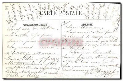 CANNES — Czub Estérela (Przeciwświatło) — LL. — N° 152 — Rewers