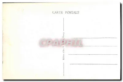 NANCY - Wielki Teatr — widok z zewnątrz — wydawnictwo V. Koller, Nancy, nr 409 — Rewers