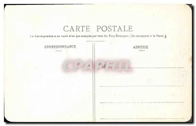 NANCY - Fontaine de Netuno — Imprimeries Réunies, Nancy, n°29 — Verso