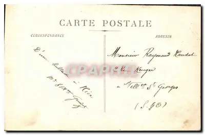 Nizza — Ogólny widok zamku i Wzgórza Boron — wydawnictwo Raymond Raudot, nr 119 — Rewers