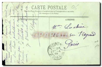 Około Grasse — Le Loup — Most nad linią południową — Rewers