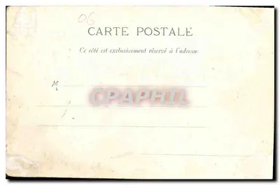 Nice, Jardin public, Jaskinia — Wydawca Léon Rigat, n° 17599 — Rewers