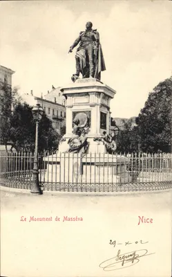Monument Masséna — Nice — wydawca Segnoeg, nr 30167