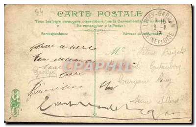 Katedra Notre-Dame w Strasburgu — widok z przodu — wydane przez AQUA & PHOTO PARIS — Rewers