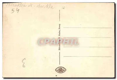 Nancy - A Igreja de São Epvure — Edição V. Roder, Nancy, n° 210 — Verso