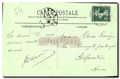 Nancy — A Igreja de São Epvre — A Abside — LL. — N° 80 — Verso