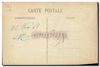 Nancy — Katedra św. Épvre — Imprimerie Royale de Nancy, n° 135 — Rewers