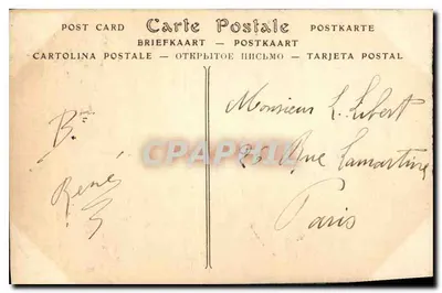 Zamek PIERREFONDS — Widok z Drogi do Compiègne — ND. Fot. — Rewers