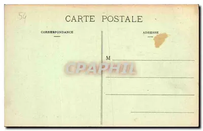NANCY — Calle Héré y el Arco de Triunfo de Luis XV — 156 — Reverso