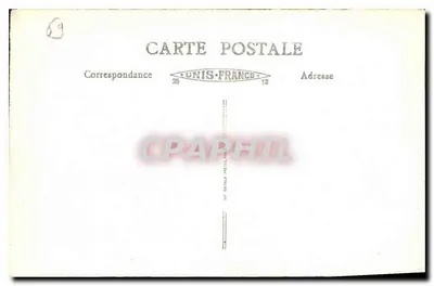 LYON — Uitzicht op de abdij van de Nieuwe Kerk van Fourvière — n° 170 — Achterkant