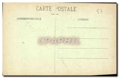 NANCY - Arco do Triunfo, visto da Praça da Carrière — Imprimeries Réunies de Nancy — Verso
