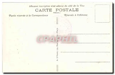 Floresta de Compiègne — O Monumento do 'Matin', por Edgar Brand — Verso