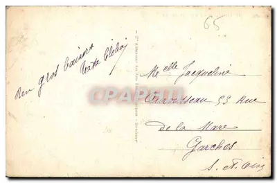 Lourdes — Grotta w 1858 — wydawca Lourdes, nr 231 — Rewers