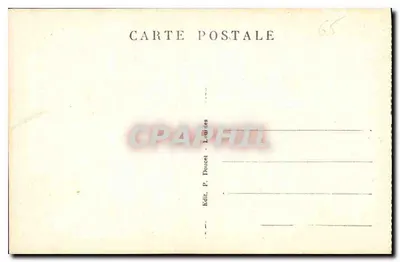 Lourdes - Bazylika, widok z boku - P.D. — Rewers