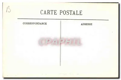 Pierrefonds — Colunata da Cour d'Honneur — Edição Varin — Verso