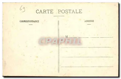 Ruínas do Castelo de Crussol perto de St-Péray — As Margens do Ródano — Edição P. Payrouze, Valence, n°26 — Verso