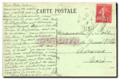 Nancy — Bazylika św. Epwra — C. Lévy, n° 15 — Rewers