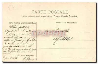 NANCY — Arc de Triomphe — Strona Place de la Carrière — P. HELMLINGER & CIE, IMP. PHOT. NANDY — Rewers