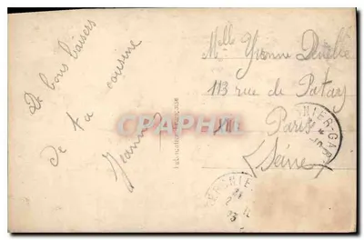 Jovem mulher com vestido claro — retrato — Léo 362 — Verso