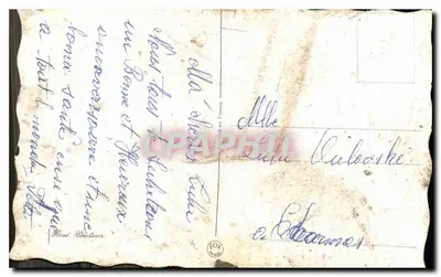 Arranjo de rosas — ilustração — editor desconhecido — Verso