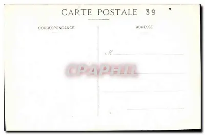 Champagnole - Fonte do Ain — editor não identificado, n° de série 39 — Verso