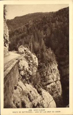 Estrada de Septmoncel - Local denominado « Le Saut du Chien » — Saint Claude, 4914