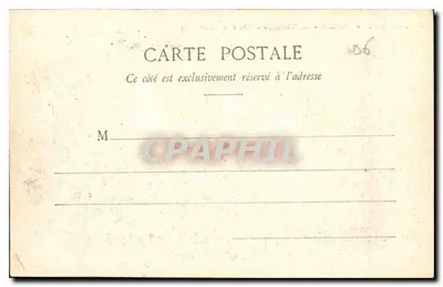 Monte-Carlo - Het Theater tussen de Palmen — Uitgave Giletta, fot. Niece, n°705 — Achterkant