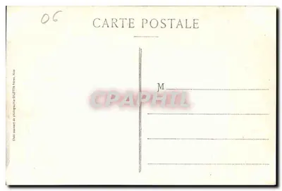 Monako — Kraj i Cape Martin — Wydanie Giletta n°791 — Rewers