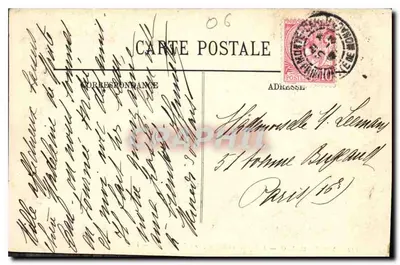 Monte-Carlo — Uitzicht op de Zee, richting Roquebrune — LL. n°111 — Achterkant