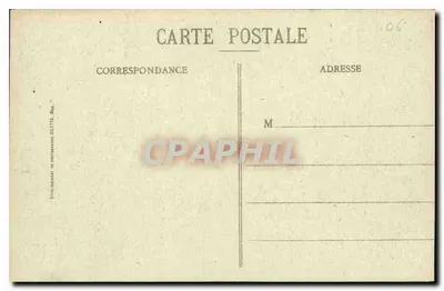 Mônaco - A Cidade - O Rochedo — Edição Gilletta, n° 726 — Verso
