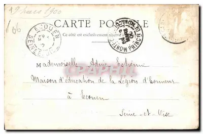 Monte-Carlo — O Casino — Gilletta, editor-fotógrafo, Nice — Verso