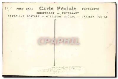 Tapijt van koningin Matilde — Bayeux — De paarden stappen uit de schepen — N.D. Pbot. — Achterkant