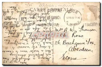 Monte-Carlo — O Casino — RM — n° 304 — Verso