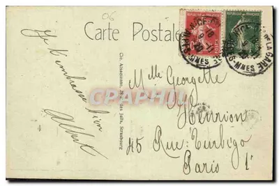 Niza - Quai des États-Unis y el Palacio de la Jetée — CAP. — Reverso