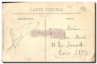 Nice — Nowe Ogrody — Wydawnictwo Giletta, fot., Nice, nr 57 — Rewers