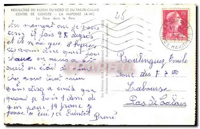 Jardim exótico com castelo — As Edições de Cuniez — n° 15 — Verso
