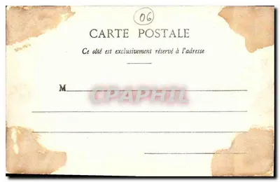 St-AGNES — Obrzeża Menton — Wydawnictwo Giletta, fot., Nice, n°617 — Rewers