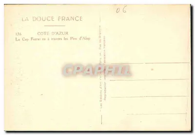 De Cap Ferrat gezien door de Aleppo-pijnbomen — De Zachte Frankrijk, n°176 — Achterkant