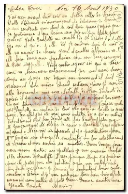 Nice — Widok ogólny — n° 353 — Rewers
