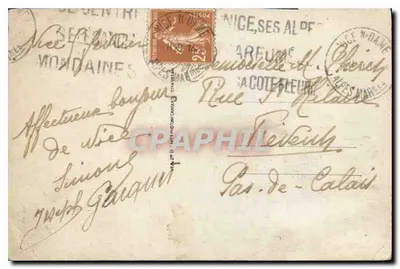 MONTE-CARLO — Kąt Terrasses — CAP, n°172 — Rewers