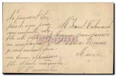 Jovem mulher com cabelos cacheados — retrato — PC 1026 — Verso