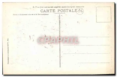 Gorges du Loup (A.-M.) — Ponte da Abîme — Editor Glietta, n° 3219 — Verso