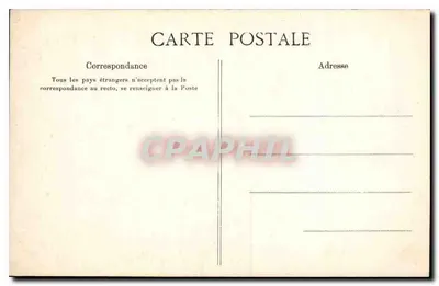 La Pointe-du-Raz — Estudo de rocha — Coleção Vialan, Quimper — Verso