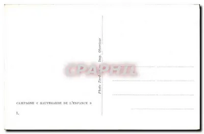Dziewczyna podlewająca kwiaty — Kampagnia «Schronienie Dziecka» — Foto Zardouin — Rewers