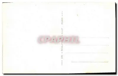Panorama Colu Glandon — widok alpejski — wydawca C.A.P. Paryż — Rewers